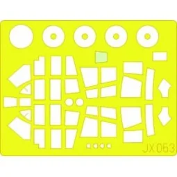 Ju 87G Stuka für Hasegawa Bausatz - Eduard Accessories JX053