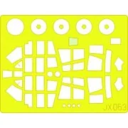 Ju 87G Stuka für Hasegawa Bausatz, 1/32 - Eduard Accessories JX053