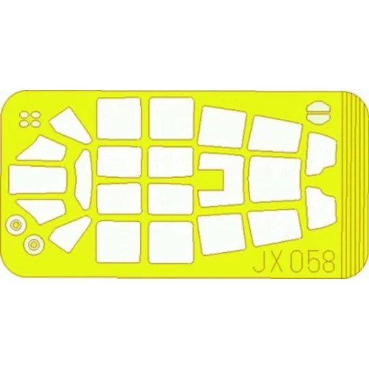 A6M2 Zero 1/32 Für Tamiya Bausatz, 1/32 - Eduard Accessories JX058 A6M2 Zero 1/32 Für Tamiya Bausatz, 1/32 - Eduard Accessories JX058