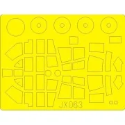 Ju 87D Stuka Für Hasegawa Bausatz, 1/32 - Eduard Accessories JX063 Ju 87D Stuka Für Hasegawa Bausatz, 1/32 - Eduard Accessories JX063