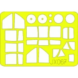 Ki-61 I Hei Hien für Hasegawa-Bausatz - Eduard Accessories JX067