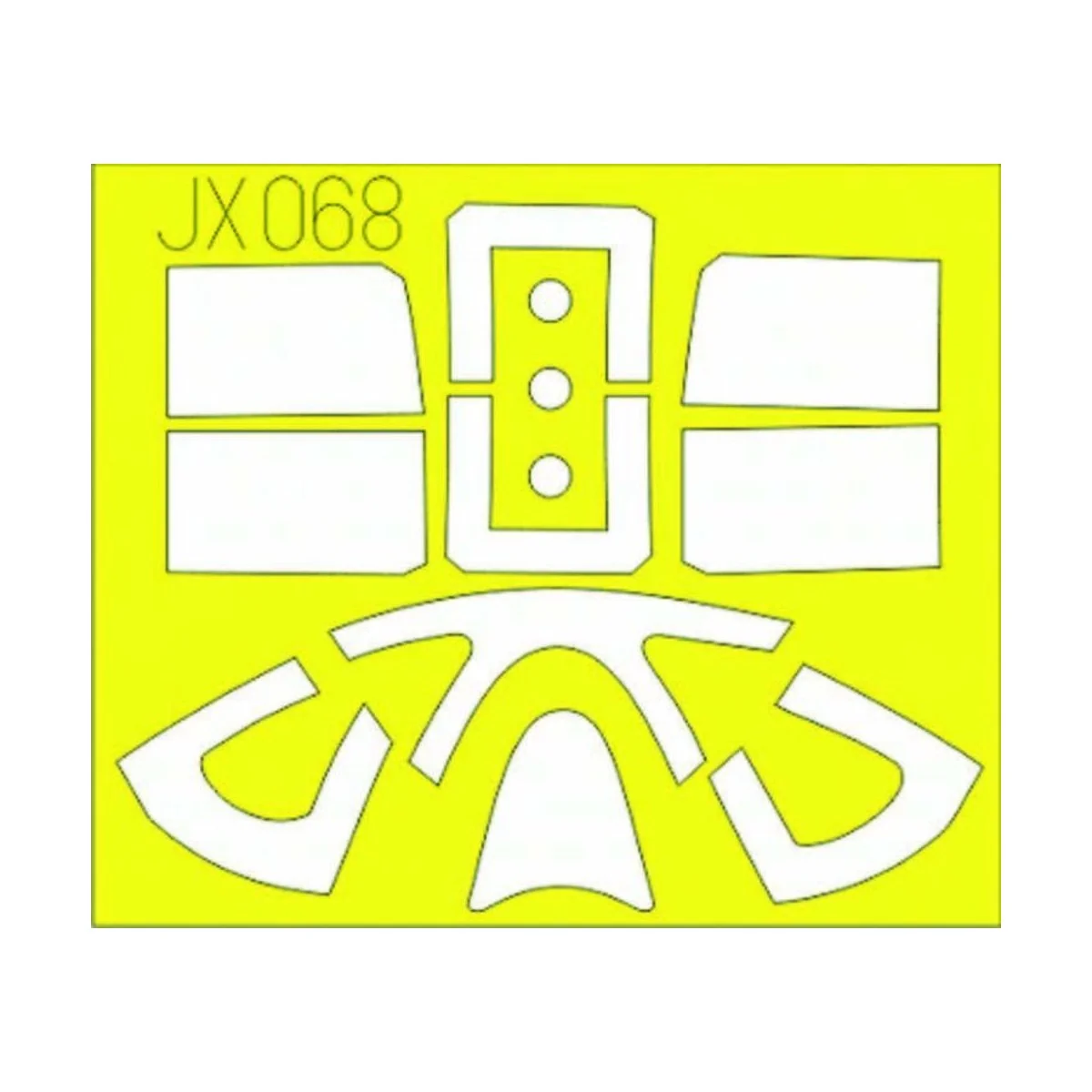 F6F-5 Hellcat für Trumpeter Bausatz - Eduard Accessories JX068