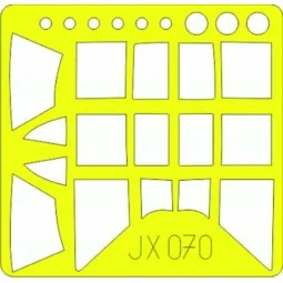 P-47D-20 Thunderbolt für Trumpeter Bausatz - Eduard Accessories JX070