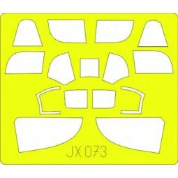 P-39 Airacobra für Special Hobby Bausatz, 1/32 - Eduard Accessories...