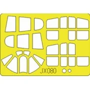 P-40E Warhawk für Hasegawa Bausatz, 1/32 - Eduard Accessories JX080