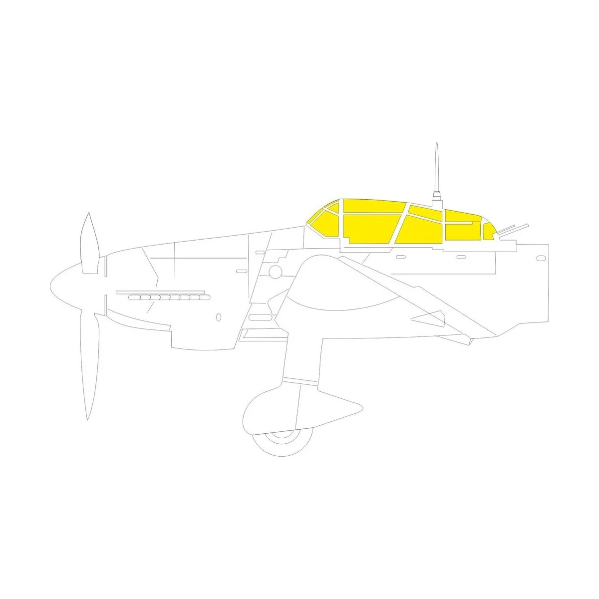 Ju 87G-1/2 for BORDER MODEL - Eduard Accessories JX295