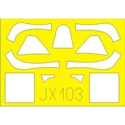 Spitfire Mk.IX für Tamiya, 1/32 - Eduard Accessories JX103