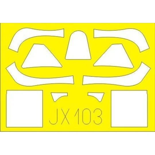 Spitfire Mk.IX für Tamiya, 1/32 - Eduard Accessories JX103