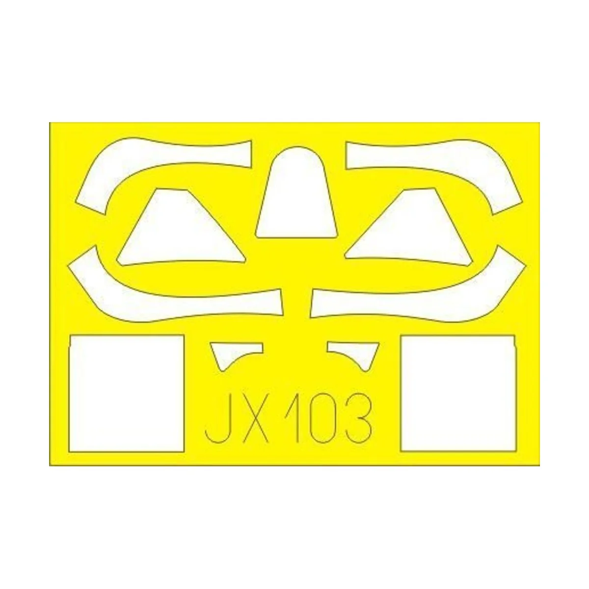 Spitfire Mk.IX für Tamiya - Eduard Accessories JX103