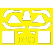 Spitfire Mk.IX für Tamiya - Eduard Accessories JX103