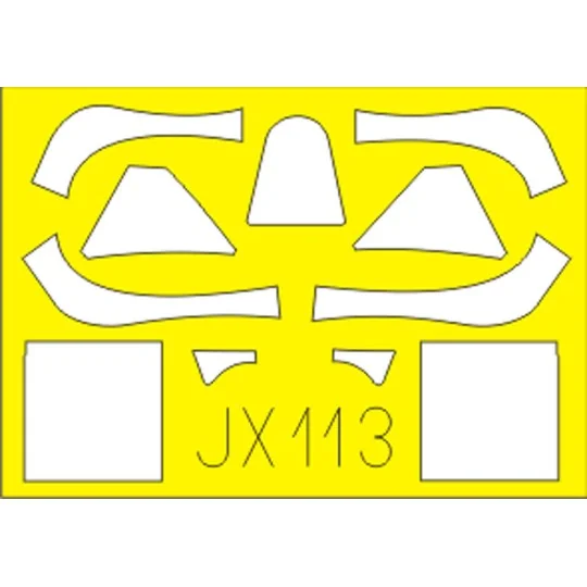 Spitfire Mk.VIII for Tamiya - Eduard Accessories JX113