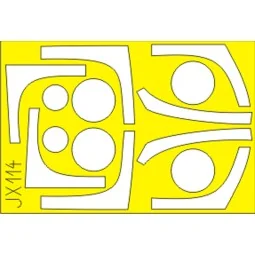 F-16l SUFA for Academy - Eduard Accessories JX114