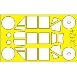 Bf 109E-4 for Dragon/Cyber Hobby, 1/32 - Eduard Accessories JX124