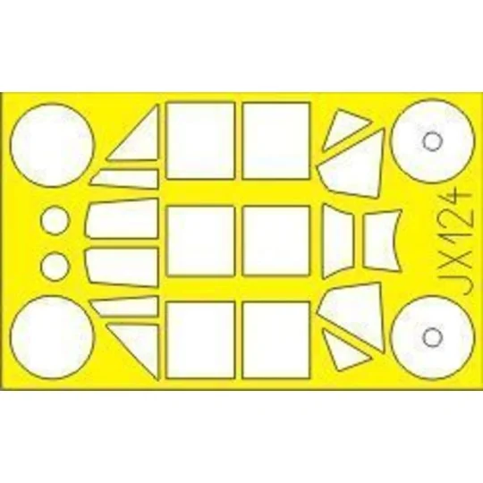 Bf 109E-4 for Dragon/Cyber Hobby, 1/32 - Eduard Accessories JX124