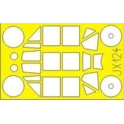 Bf 109E-4 for Dragon/Cyber Hobby - Eduard Accessories JX124