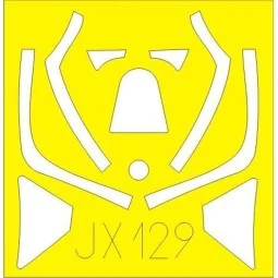 Spitfire Mk.XVIe for Tamiya - Eduard Accessories JX129