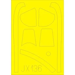 P-51D for Tamiya, 1/32 - Eduard Accessories JX136