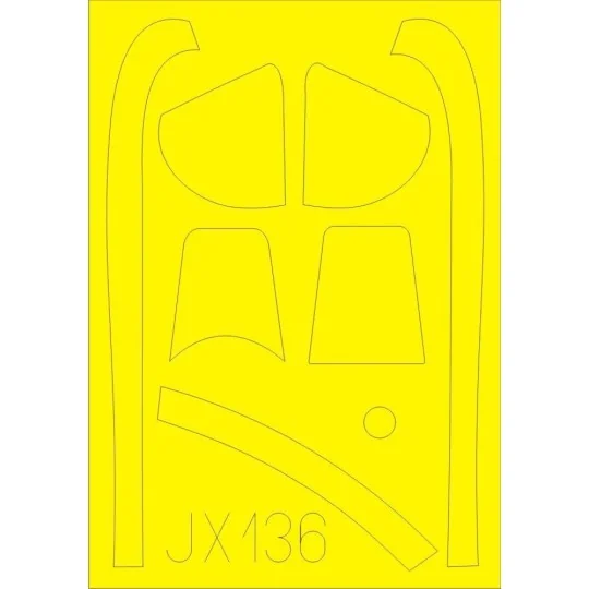 P-51D for Tamiya, 1/32 - Eduard Accessories JX136