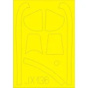 P-51D for Tamiya, 1/32 - Eduard Accessories JX136