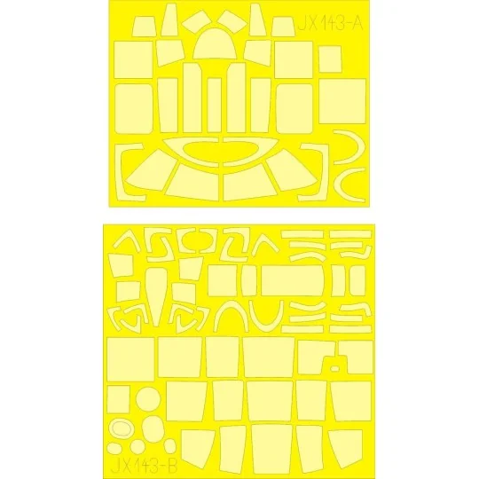 B-25J bomber for HK Models - Eduard Accessories JX143