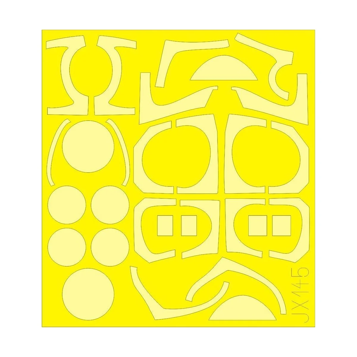 He 219 for Revell, 1/32 - Eduard Accessories JX145 He 219 for Revell, 1/32 - Eduard Accessories JX145