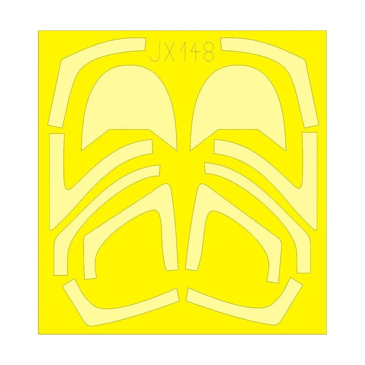 BAe Hawk 100/128 for Kinetic - Eduard Accessories JX148