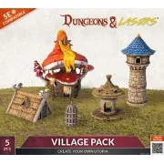 Dungeons & Lasers Expansion Set: VILLAGE PACK - Archon Studio DNL0066