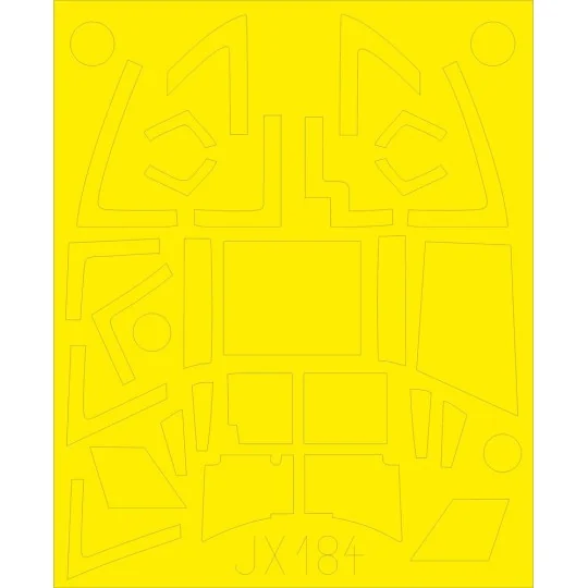 Mosquito Mk.VI for Tamiya, 1/32 - Eduard Accessories JX184 Mosquito Mk.VI for Tamiya, 1/32 - Eduard Accessories JX184