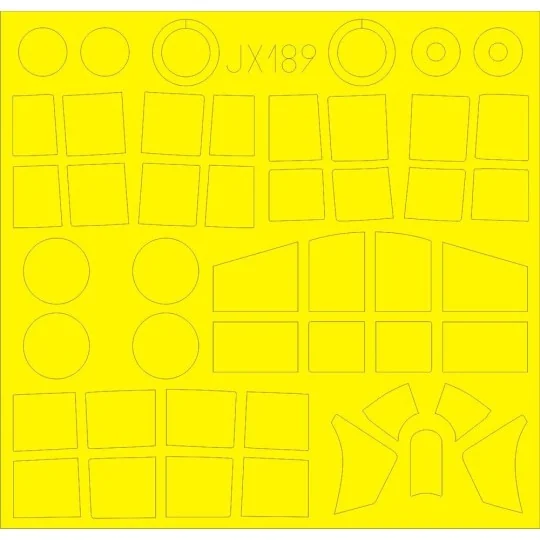 OS2U Kingfisher for KittyHawk, 1/32 - Eduard Accessories JX189