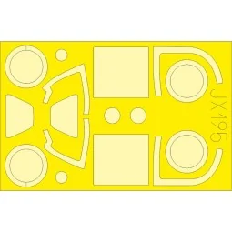 Yak-3 for Special Hobby - Eduard Accessories JX195