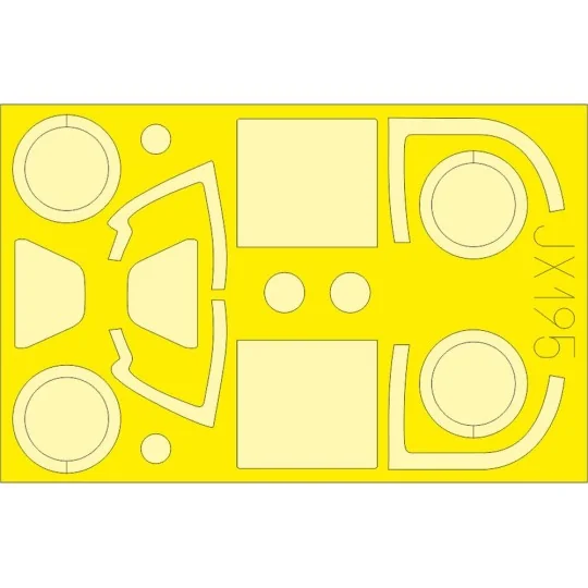 Yak-3 for Special Hobby, 1/32 - Eduard Accessories JX195