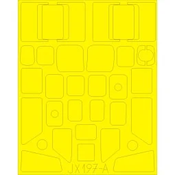 B-17E for HKM, 1/32 - Eduard Accessories JX197