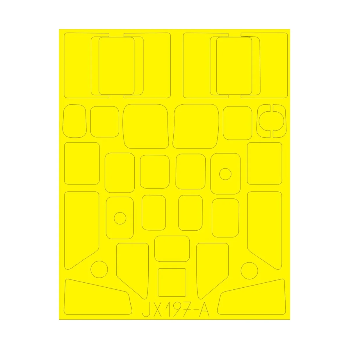 B-17E for HKM, 1/32 - Eduard Accessories JX197