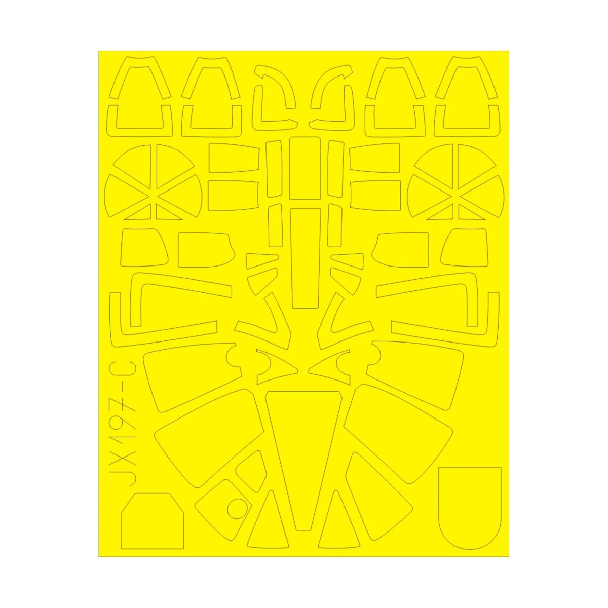 B-17E for HKM - Eduard Accessories JX197