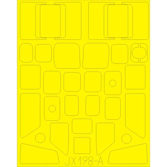 B-17F for HKM, 1/32 - Eduard Accessories JX198