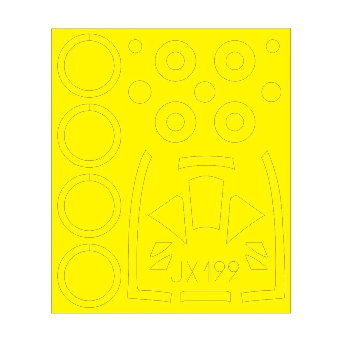 Tempest Mk.II for Special Hobby, 1/32 - Eduard Accessories JX199