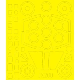 Mirage III E/R for Italeri, 1/32 - Eduard Accessories JX200