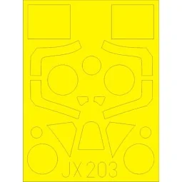 Spitfire Mk.IXc for Revell - Eduard Accessories JX203