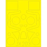 Spitfire Mk.IXc for Revell - Eduard Accessories JX203