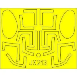 AH-6J for Kitty Hawk, 1/35 - Eduard Accessories JX213