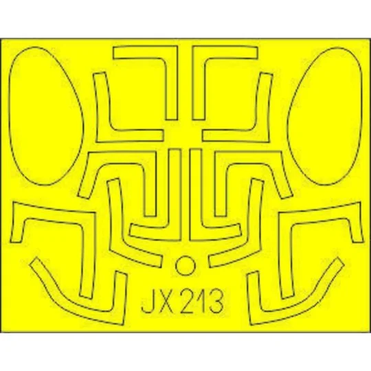 AH-6J for Kitty Hawk - Eduard Accessories JX213