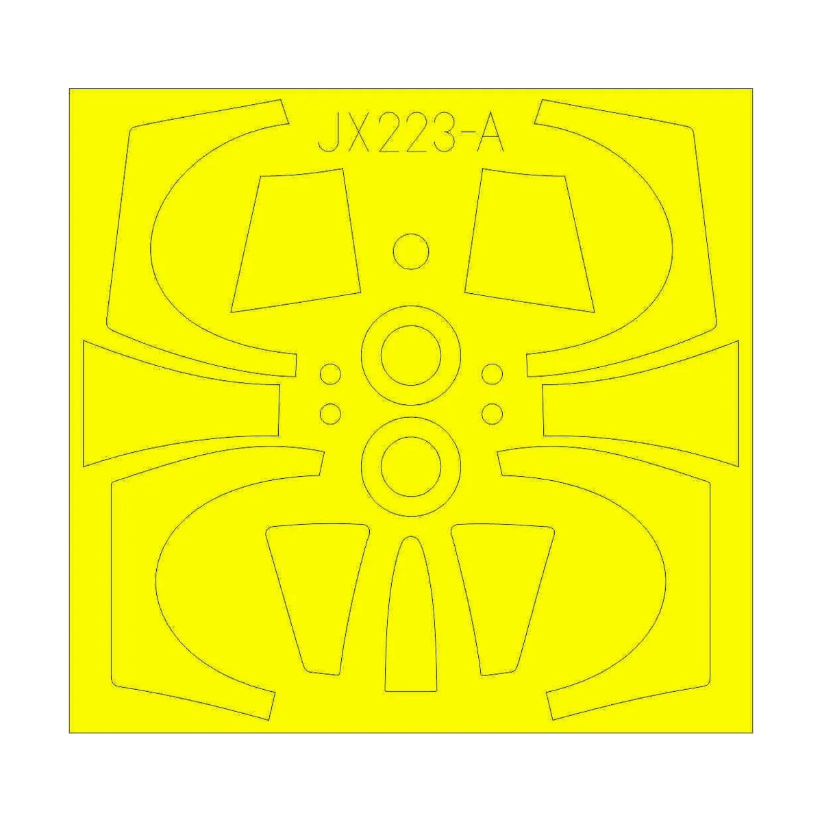 TF-104G TFace for Italeri, 1/32 - Eduard Accessories JX223 TF-104G TFace for Italeri, 1/32 - Eduard Accessories JX223