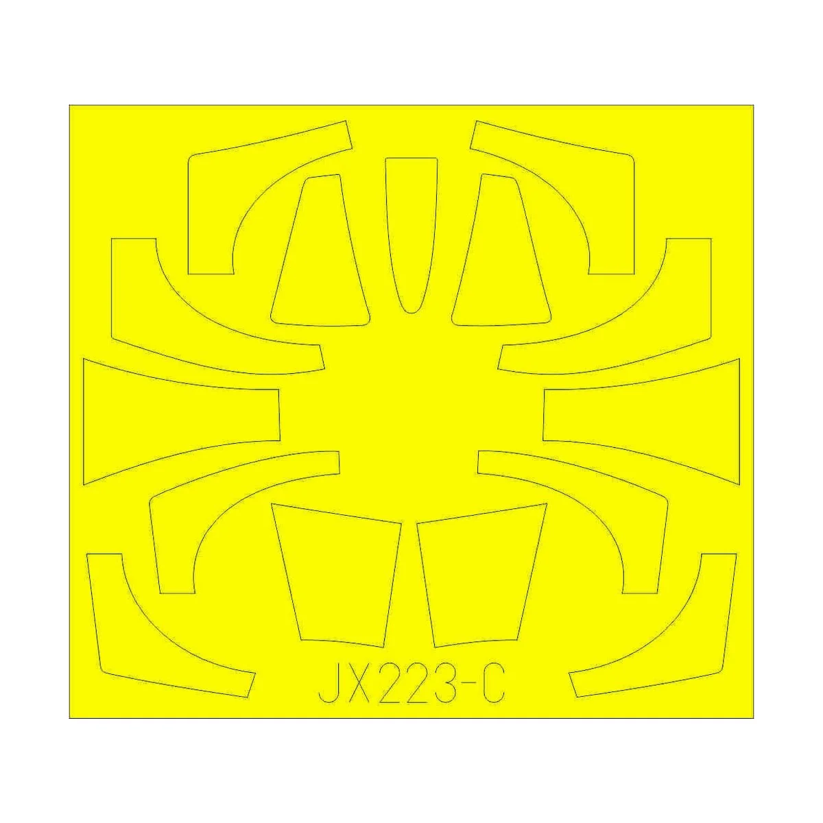 TF-104G TFace for Italeri - Eduard Accessories JX223