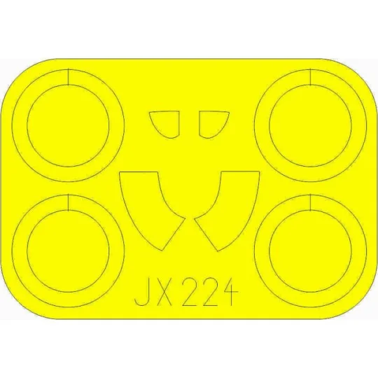I-16 Type 29 for ICM - Eduard Accessories JX224