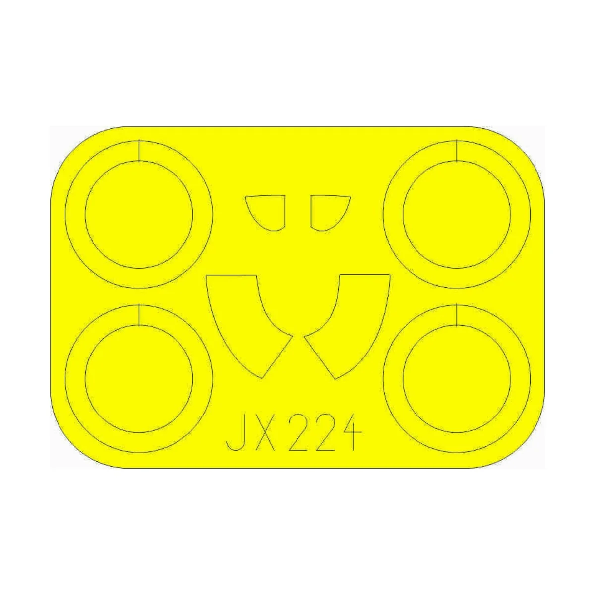 I-16 Type 29 for ICM - Eduard Accessories JX224