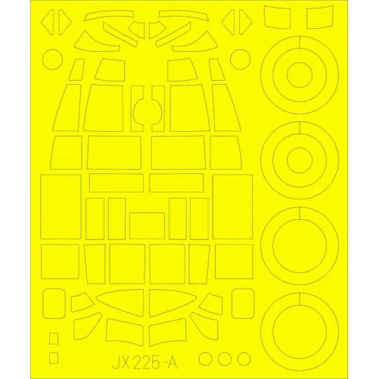 Lancaster B Mk.I for HKM - Eduard Accessories JX225