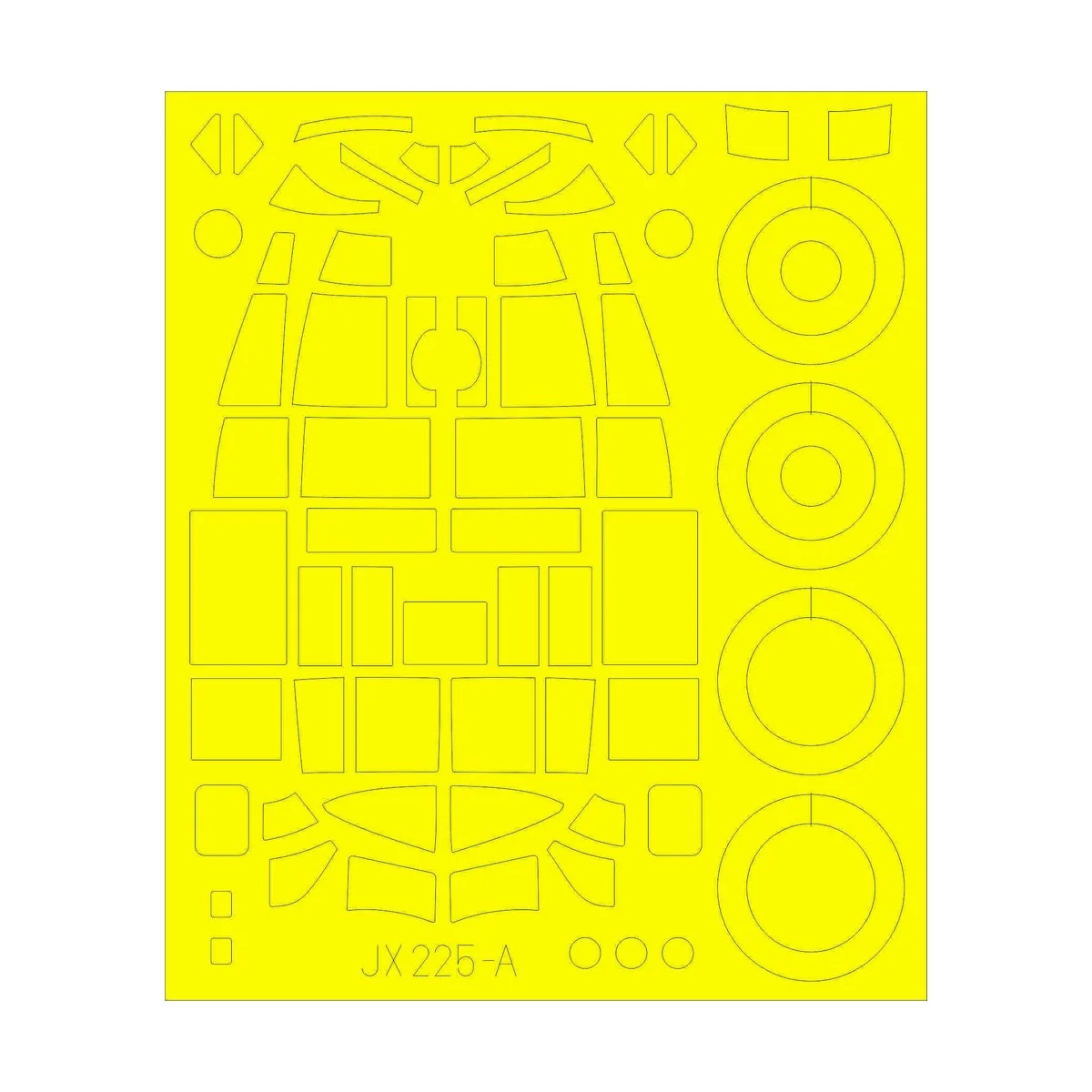 Lancaster B Mk.I for HKM, 1/32 - Eduard Accessories JX225