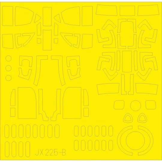 Lancaster B Mk.I for HKM, 1/32 - Eduard Accessories JX225