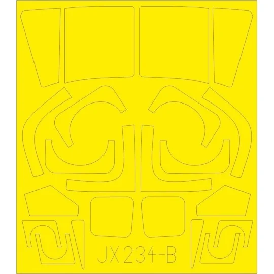 Lynx Mk.8 TFace for Revell, 1/32 - Eduard Accessories JX234