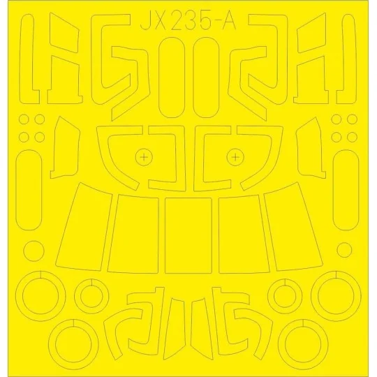 MH-60L for Kitty Hawk, 1/35 - Eduard Accessories JX235